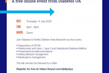Diabetes and Polycystic Ovary Syndrome Event