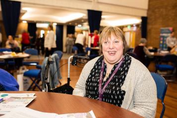 Woman at event