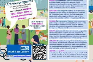 Free NHS Maternity Classes Now Available in Six Languages