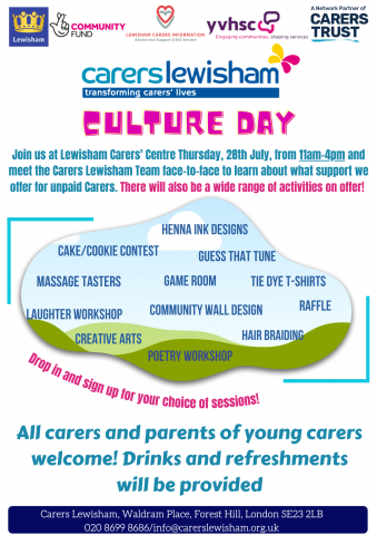 Carers Culture Day Carers Culture Day