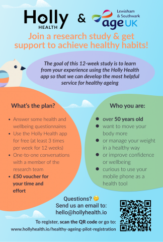 Holly Health Pilot Poster